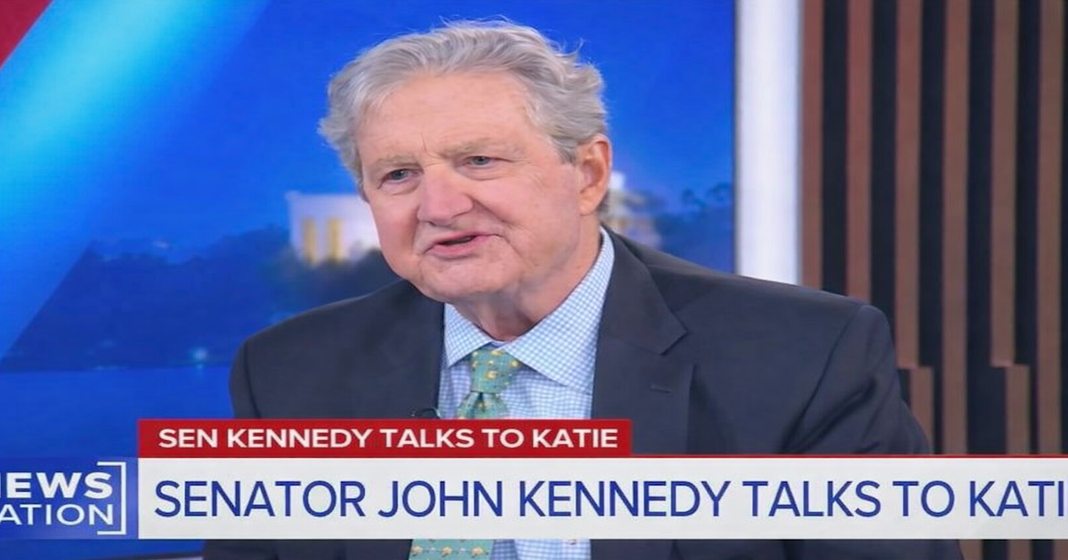 Sen. Kennedy Drops One-Liner Washington Won't Forget