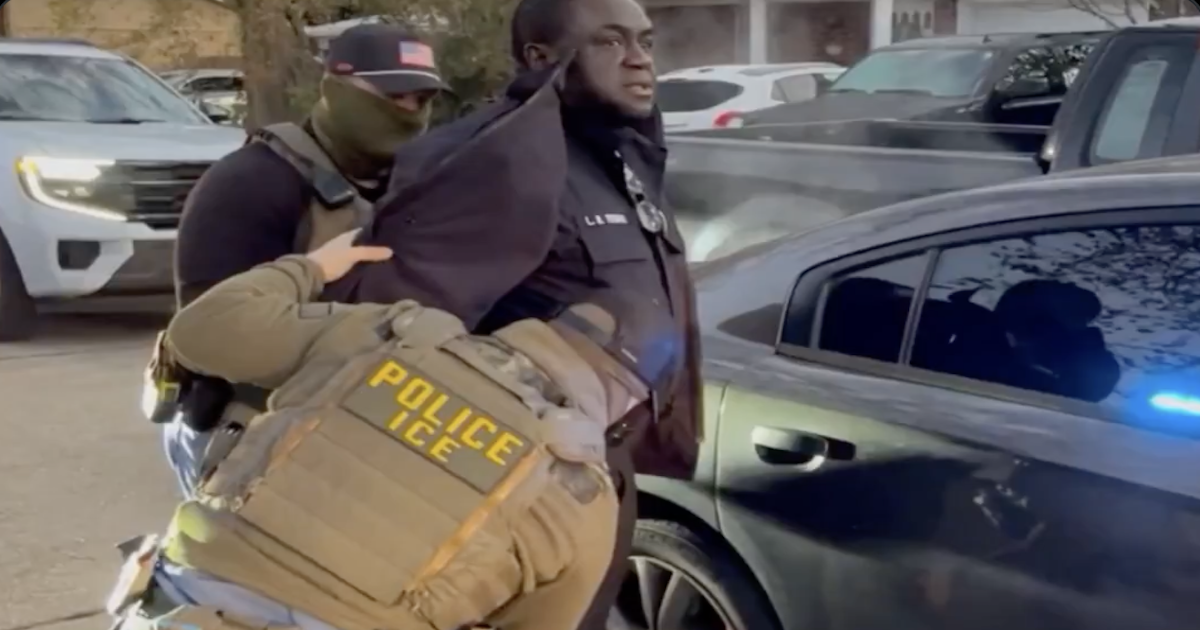 ICE Busts Armed Police Recruit With Active Deportation Order