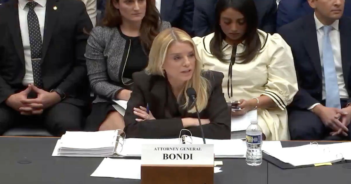 Bondi Accuses Massie of 'TDS' in Brutal Exchange