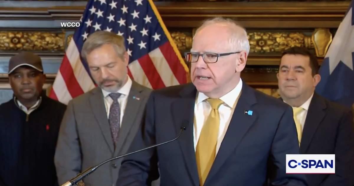 Walz Demands YOU Pay for Minnesota's 'Economic Ruin'