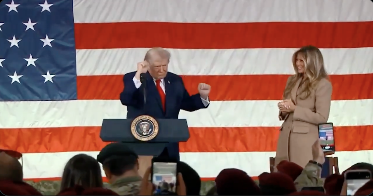 Trump Praises "Greatest Soldiers to Ever Live" After Maduro Raid