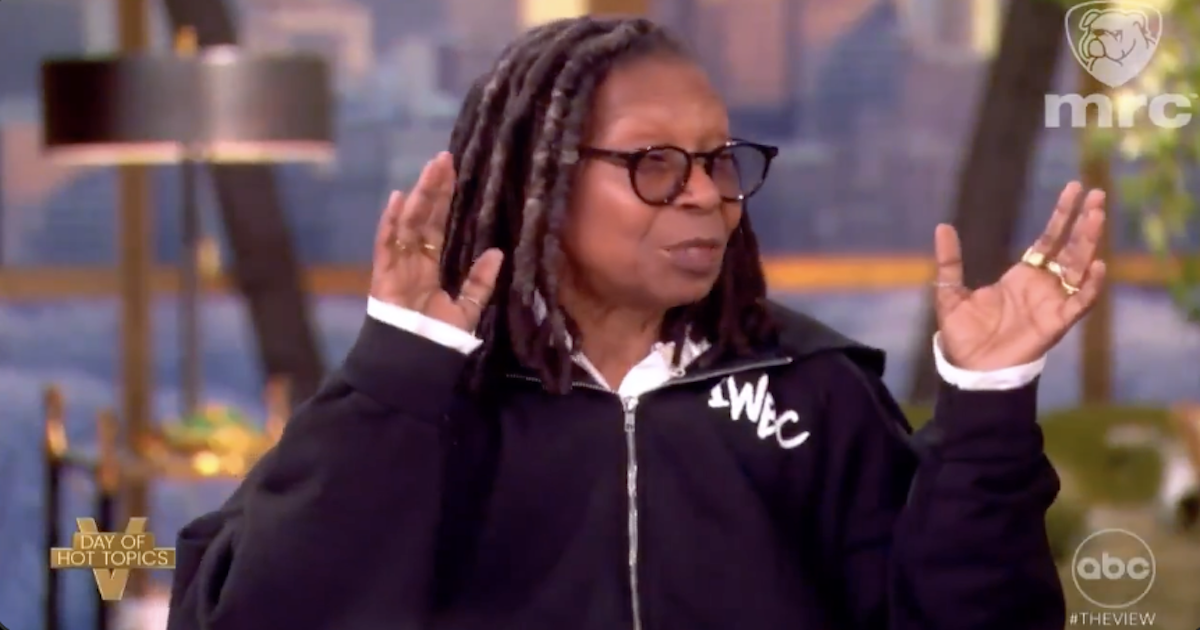 Whoopi Tries to Clap Back, Accidentally Defends Trump