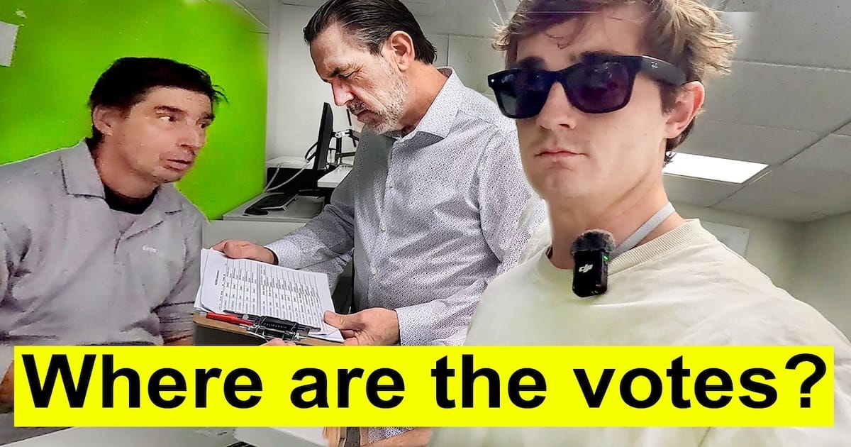 Nick Shirley Lands In CA, Exposes Voter Fraud Nightmare