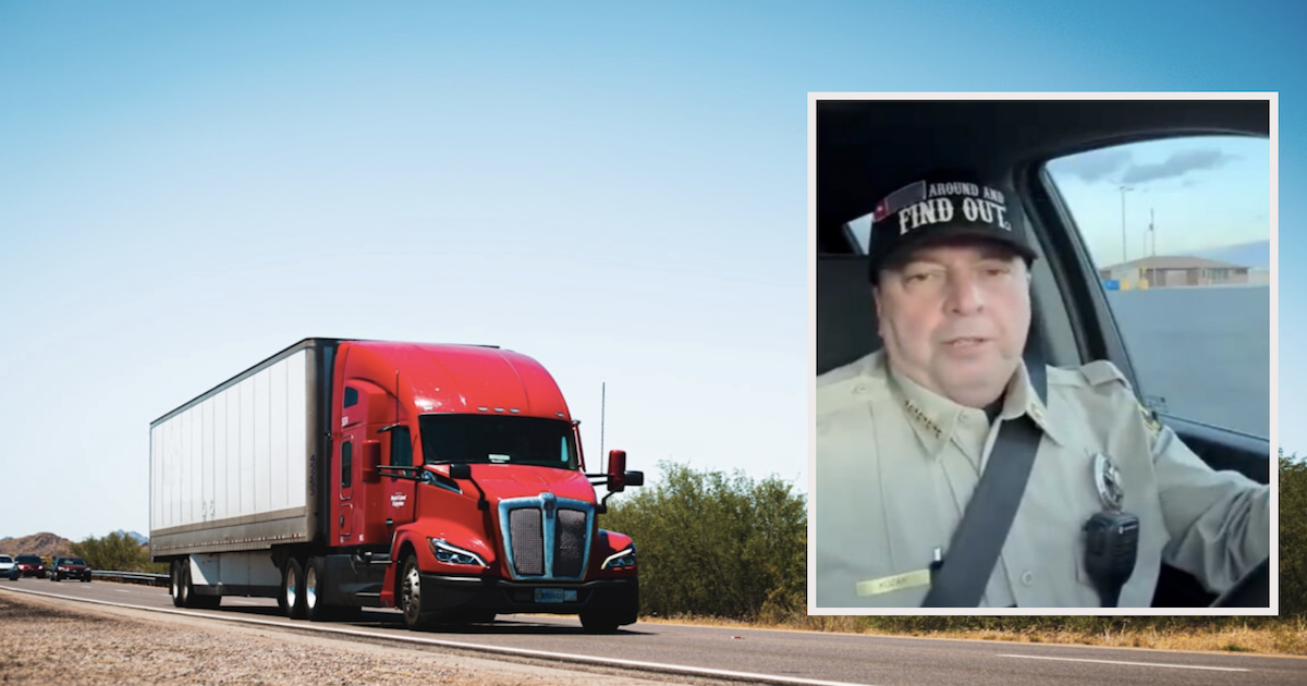 "Truck Around, Find Out": Wyoming Sheriff Nabs 32 Illegal Truckers