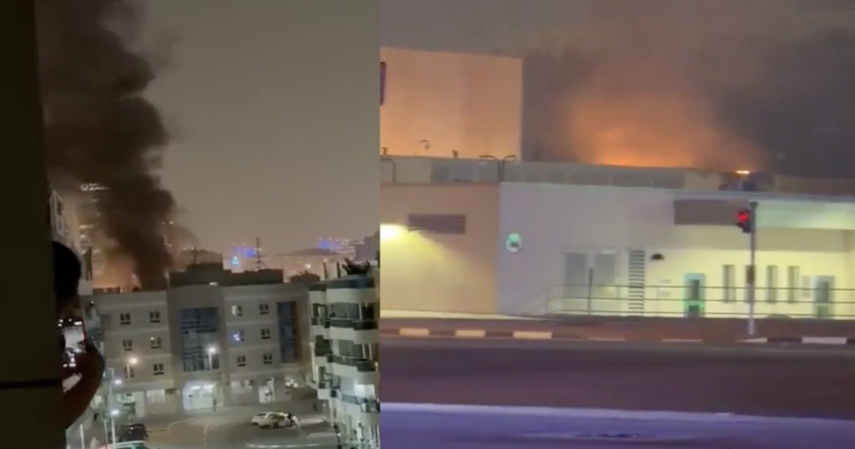 Iran Targets US Consulate In Dubai - Flames Engulf Building