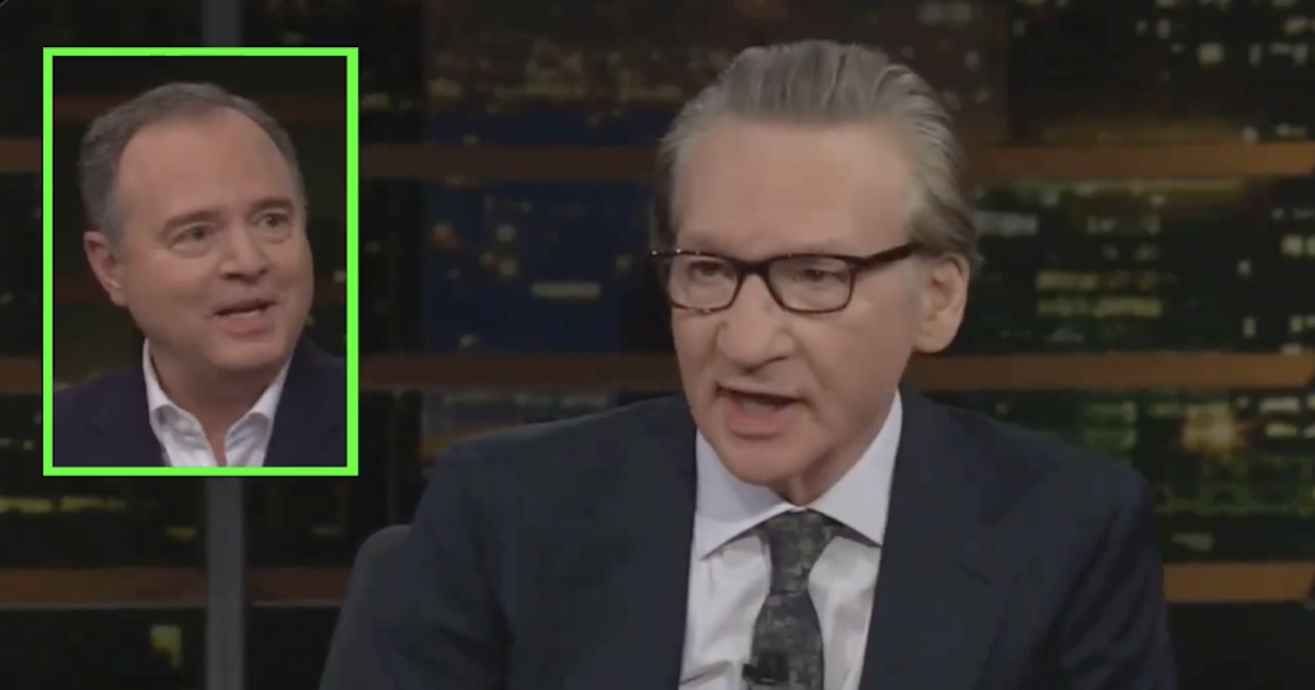 Bill Maher Destroys Adam Schiff on Live TV With One Quote