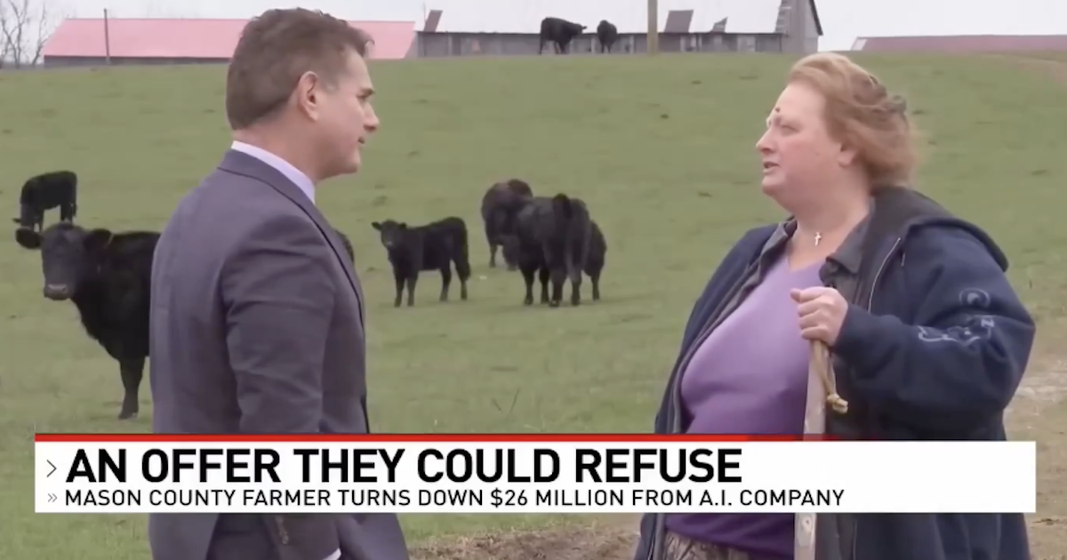 "$26M Means Nothing": KY Woman Refuses to Sell Her Farm to AI