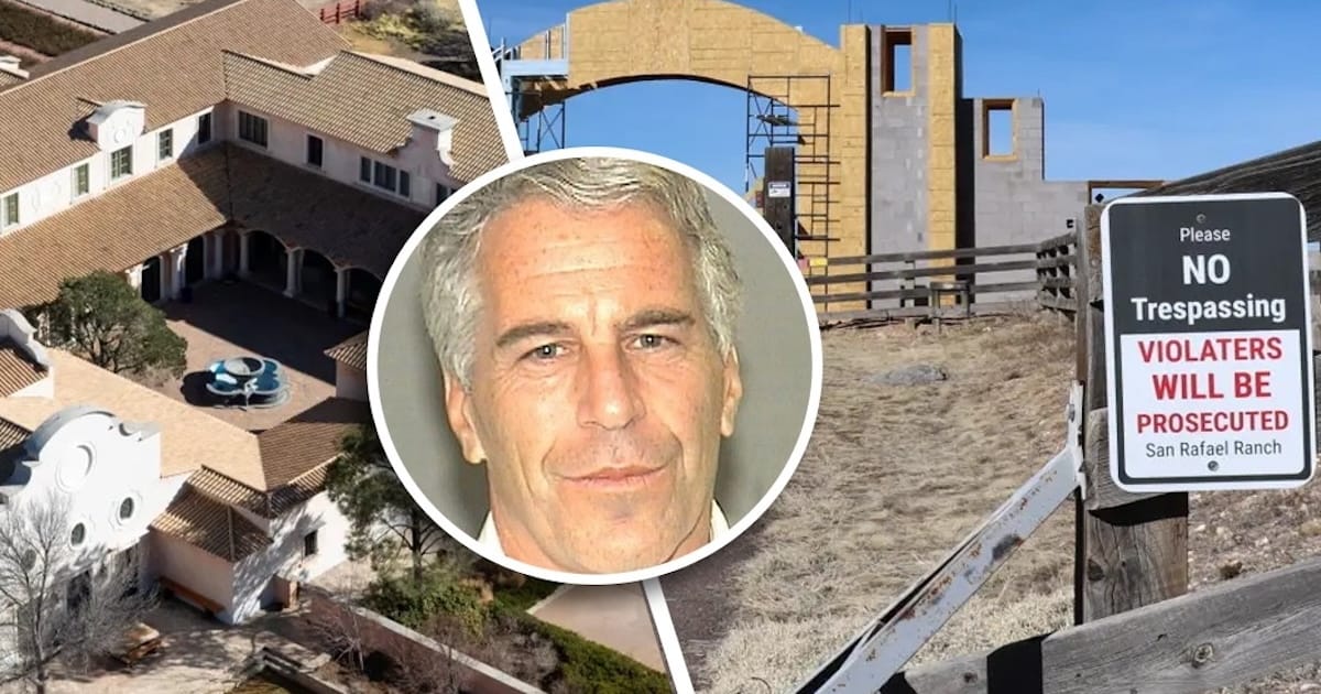 FBI Starts Digging for Bodies at Epstein's Zorro Ranch
