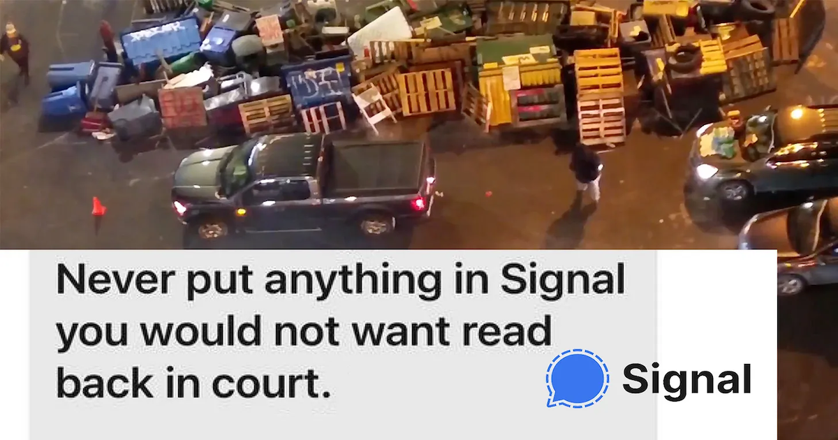 Andy Ngo Infiltrates Signal Chats, Reveals New Evidence