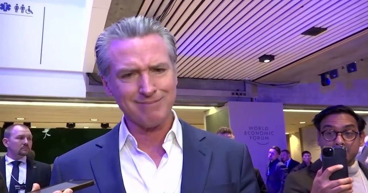 Newsom Mocks World Leaders With 'Knee Pad' Joke