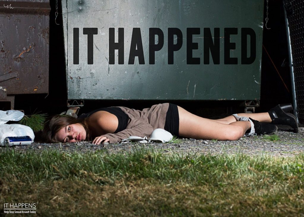 Artist Recreates Uncomfortable Scenes of College Rape Situations To Raise Awareness