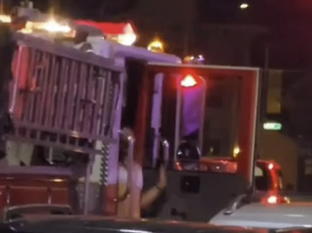 Pictures Of This City’s Firetruck Went Totally Viral After They Saw Who Came Out Of It…