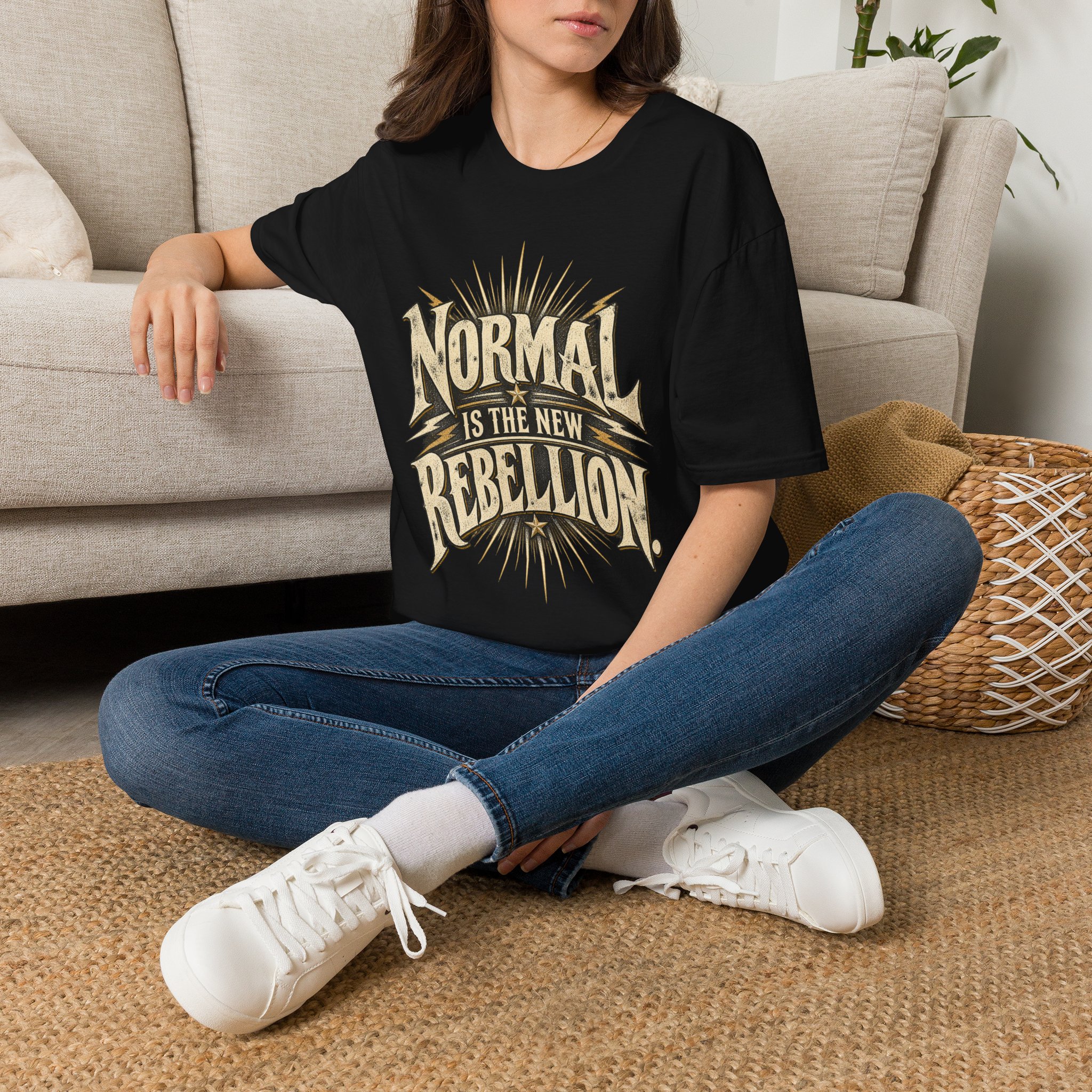 Normal Is The New Rebellion T‑Shirt - Image 3
