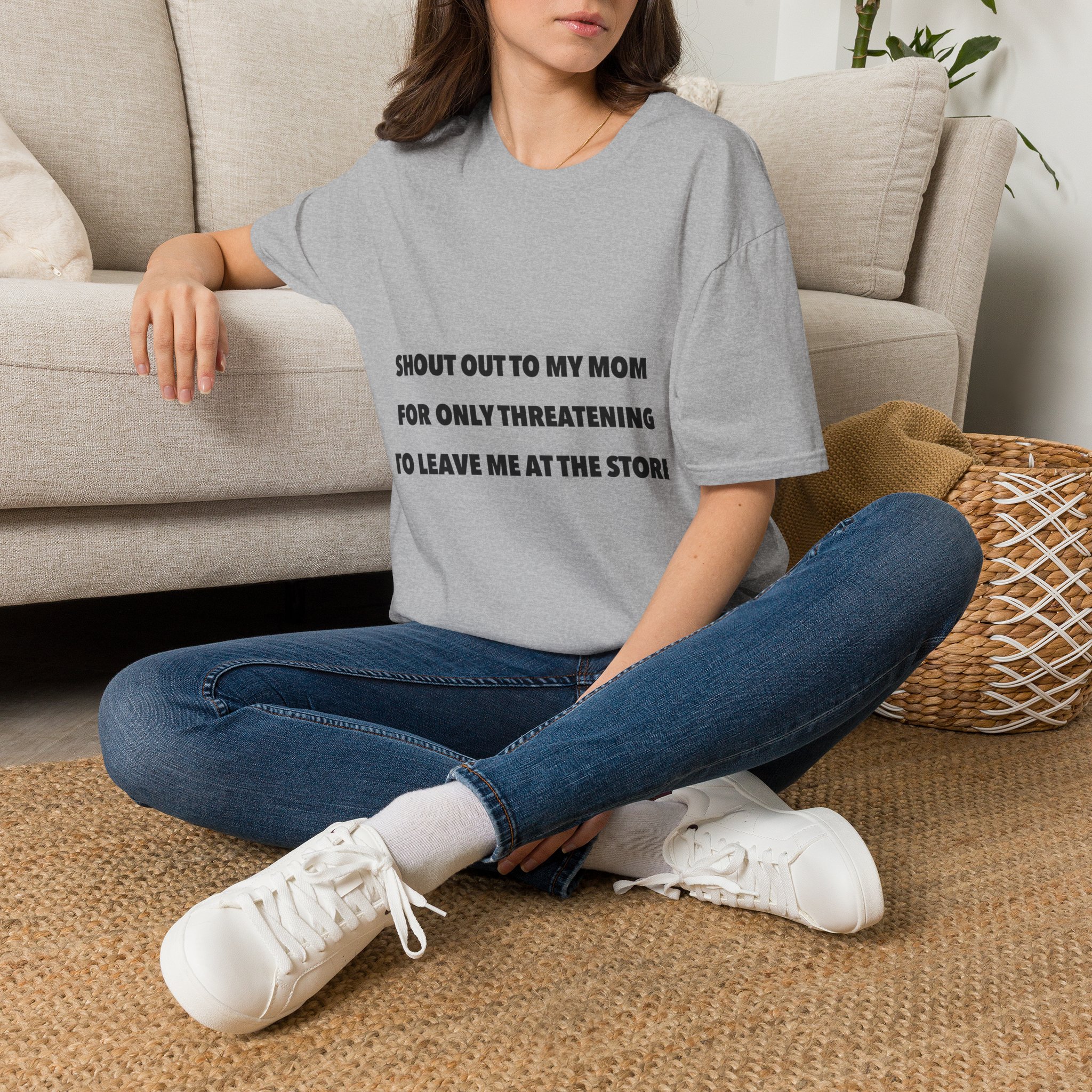 Shout Out to My Mom – Left at the Store T-Shirt - Image 10