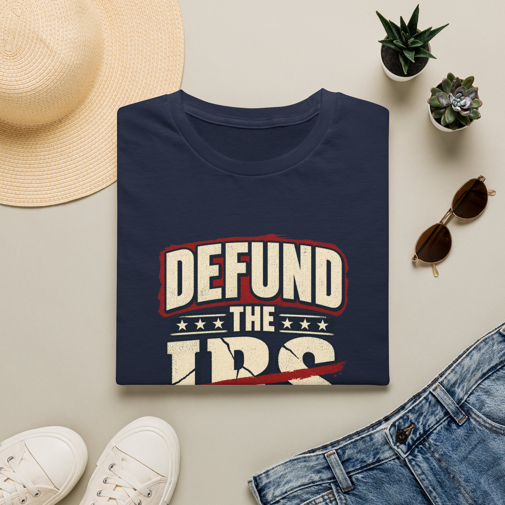 Defund the IRS T-Shirt — Political Protest Tee (My Money My Business) - Image 5