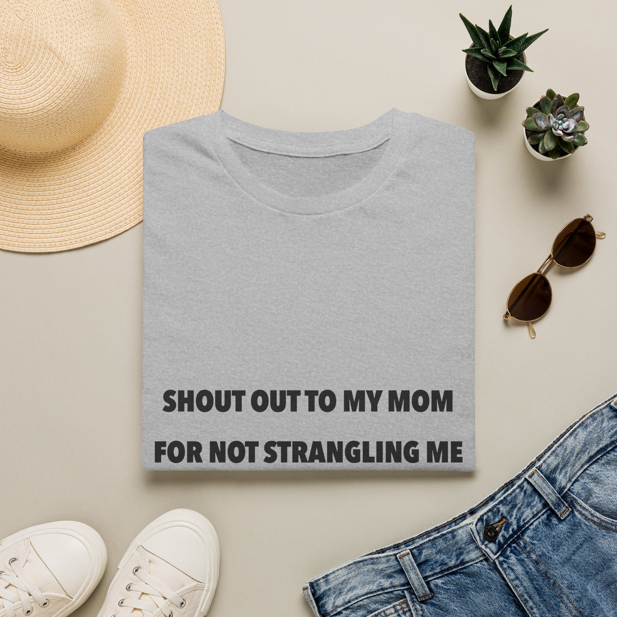 Shout Out to My Mom – Things Got Tough T-Shirt - Image 9
