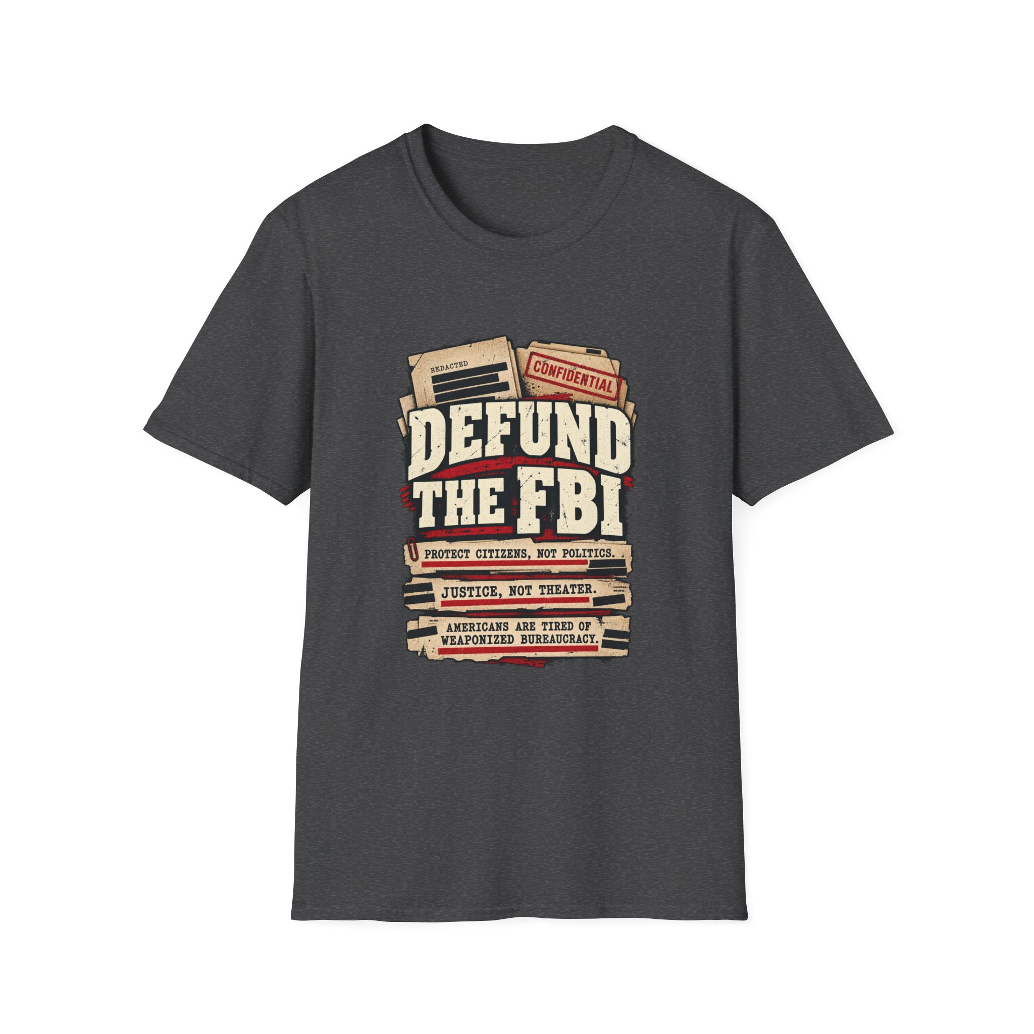 Defund the FBI Graphic T-Shirt — Political Protest Tee - Image 7