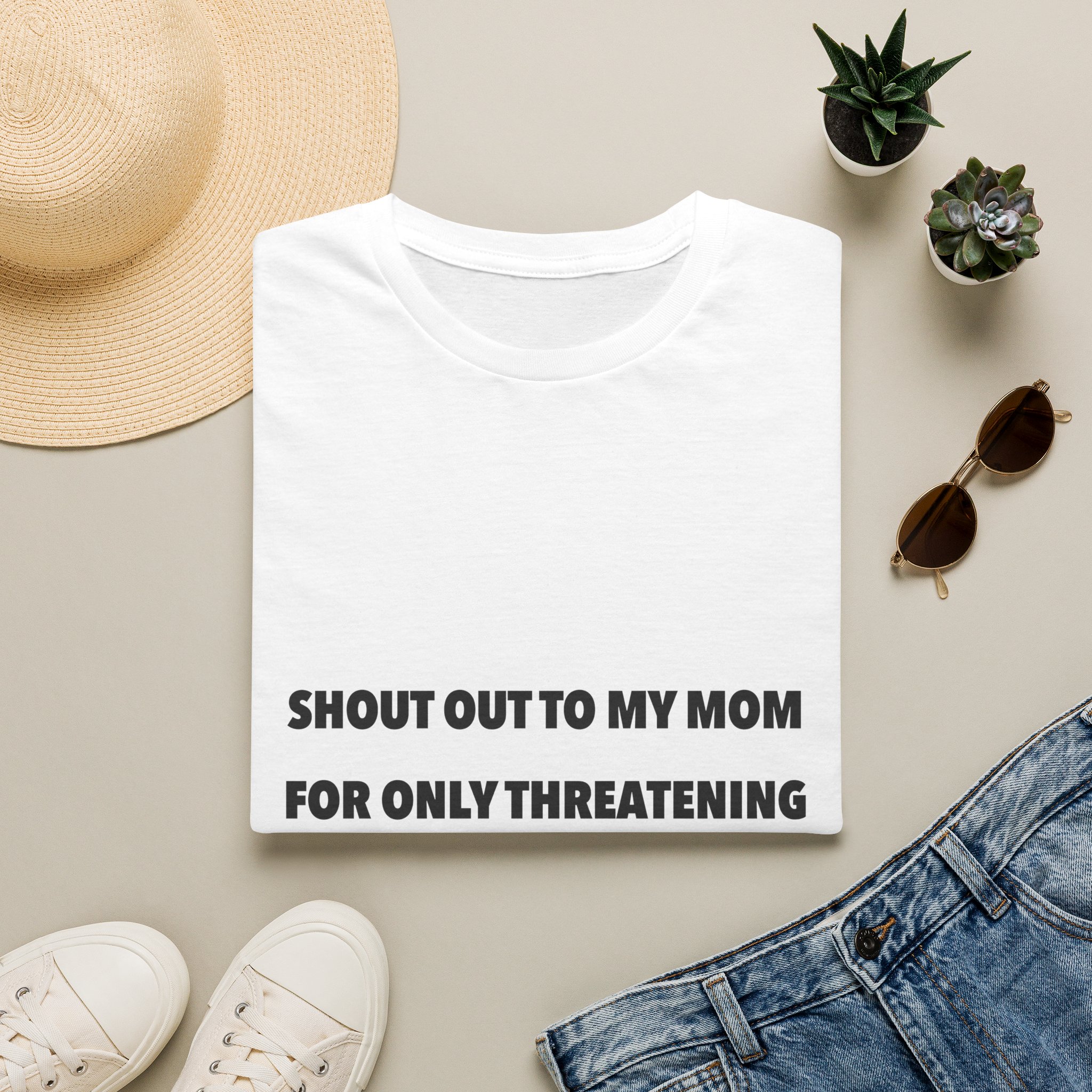 Shout Out to My Mom – Left at the Store T-Shirt - Image 2