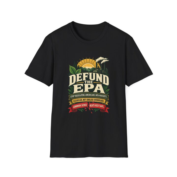 Defund the EPA T‑Shirt — Retro Environmental Protest Tee