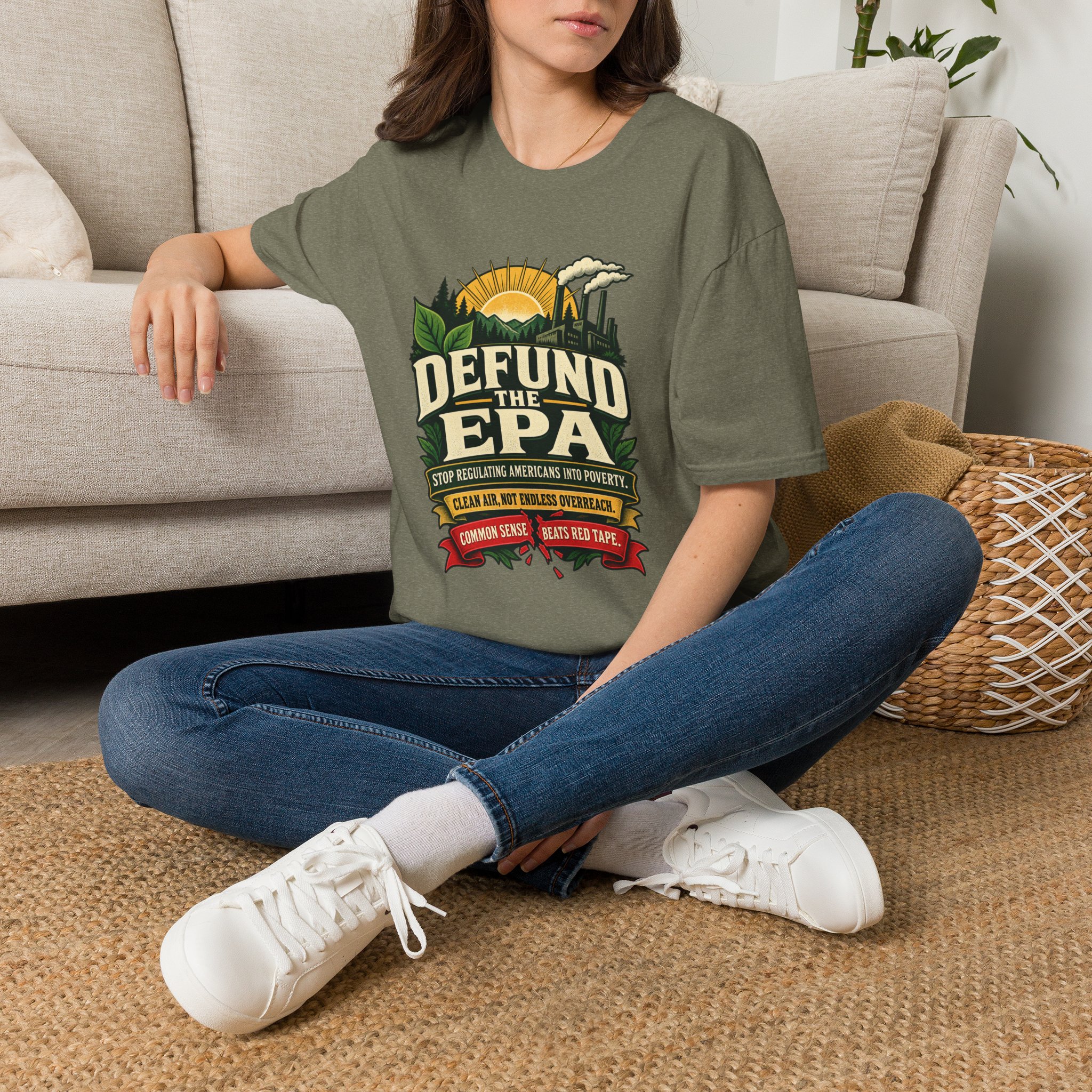 Defund the EPA T‑Shirt — Retro Environmental Protest Tee - Image 6
