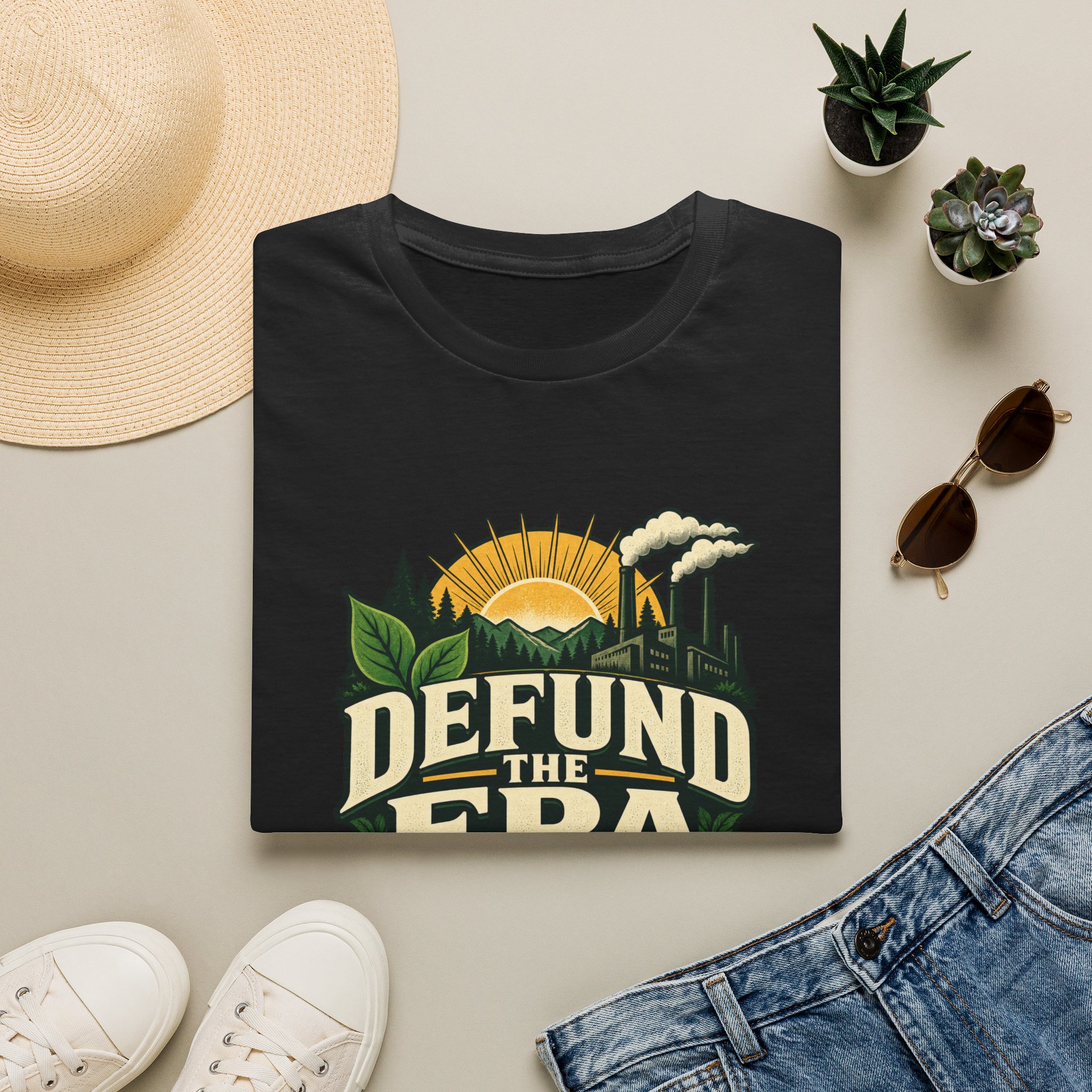 Defund the EPA T‑Shirt — Retro Environmental Protest Tee - Image 2
