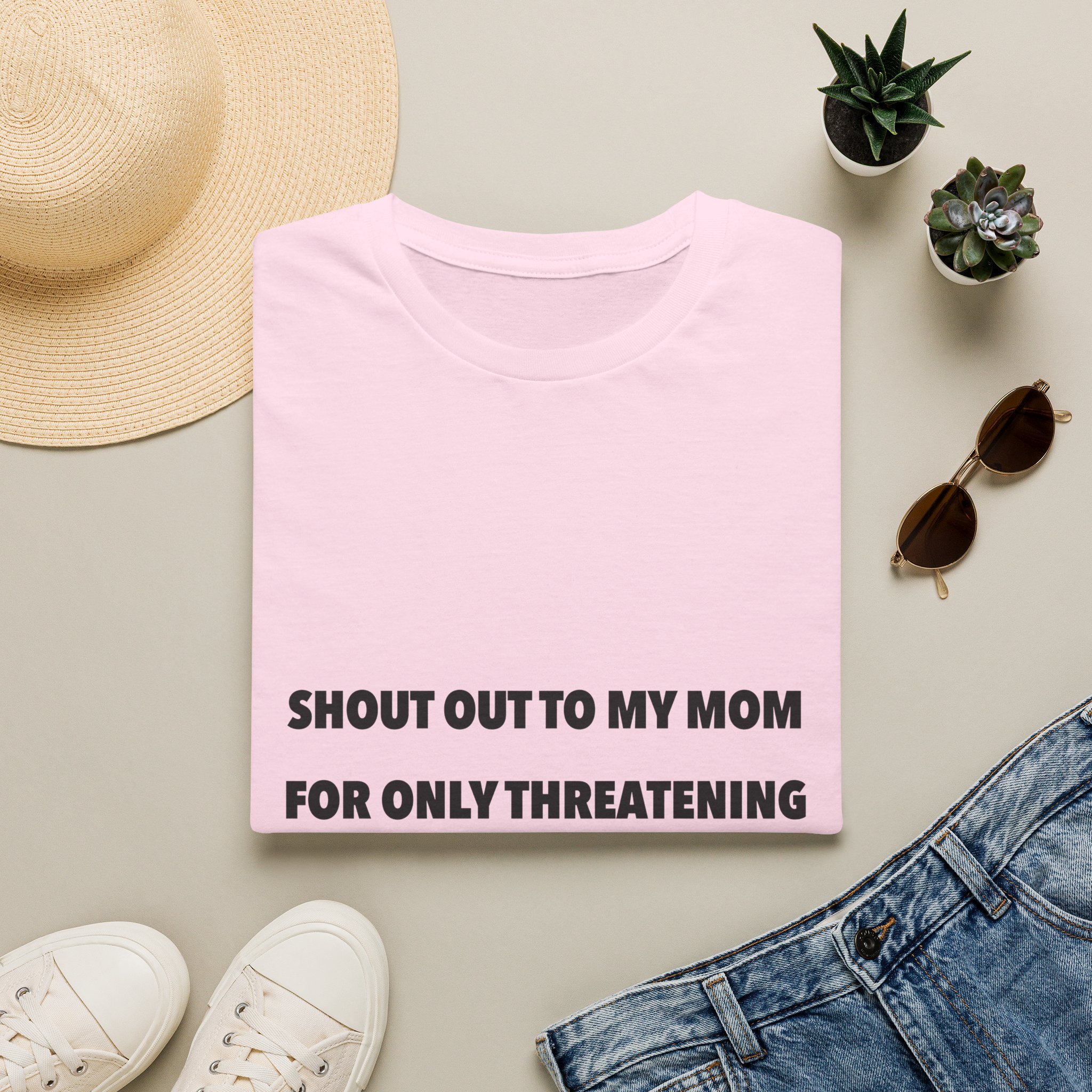 Shout Out to My Mom – Left at the Store T-Shirt - Image 17