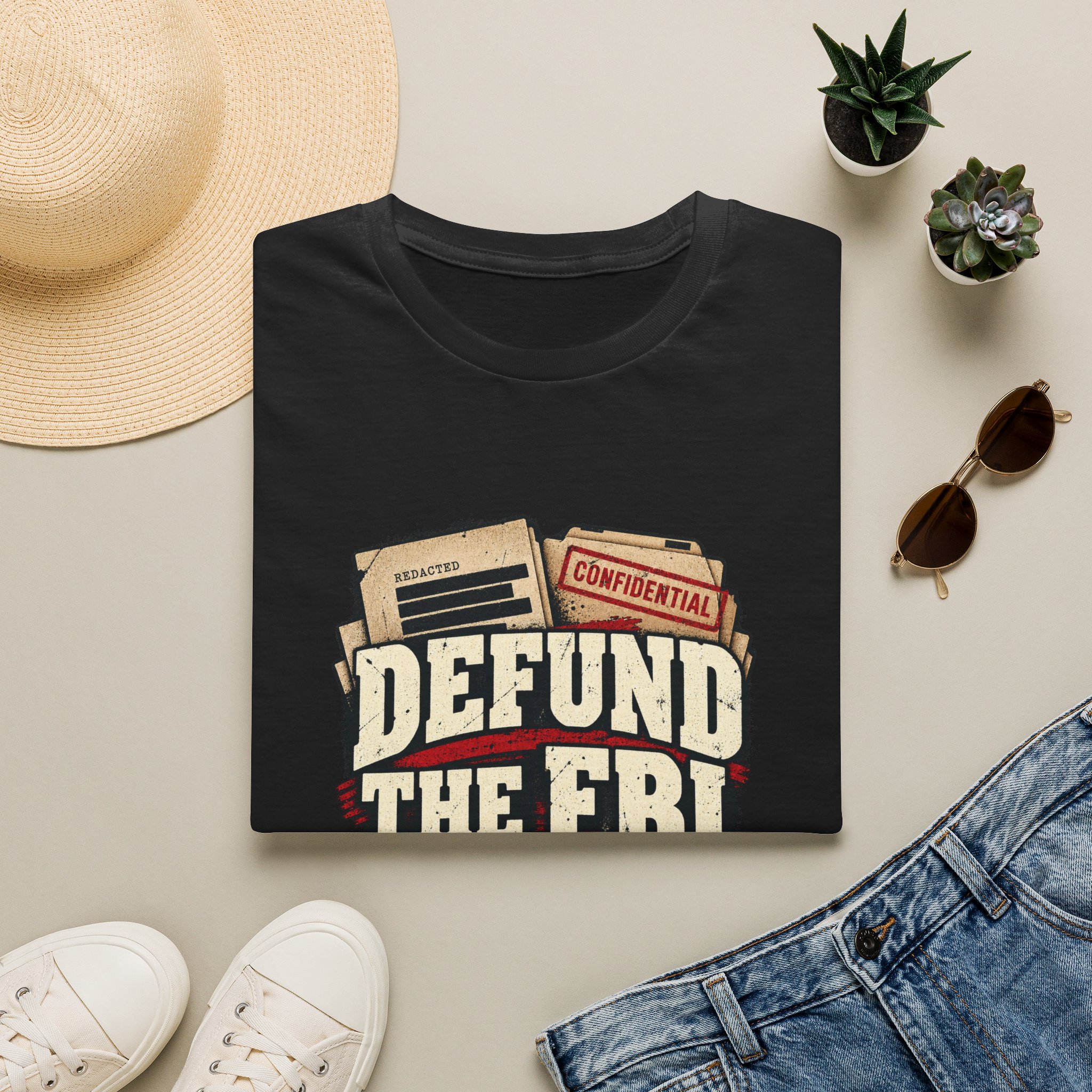 Defund the FBI Graphic T-Shirt — Political Protest Tee - Image 2