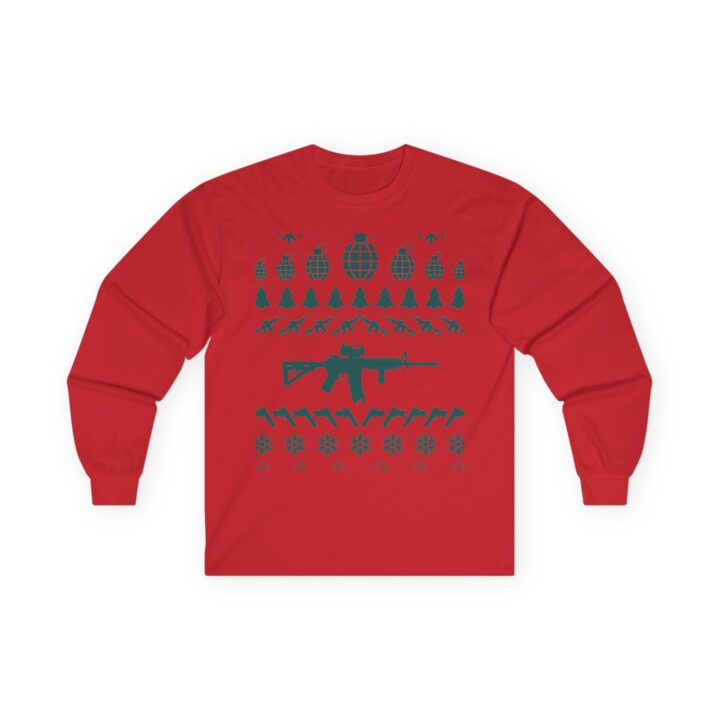 Tactical Christmas Long-Sleeve T-Shirt — Green Edition