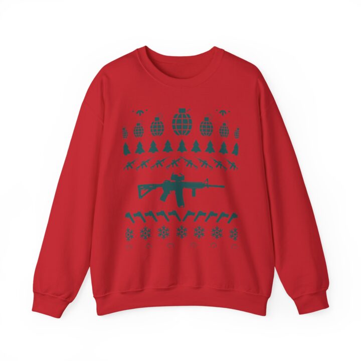 Tactical Christmas Crewneck Sweatshirt — Green Edition